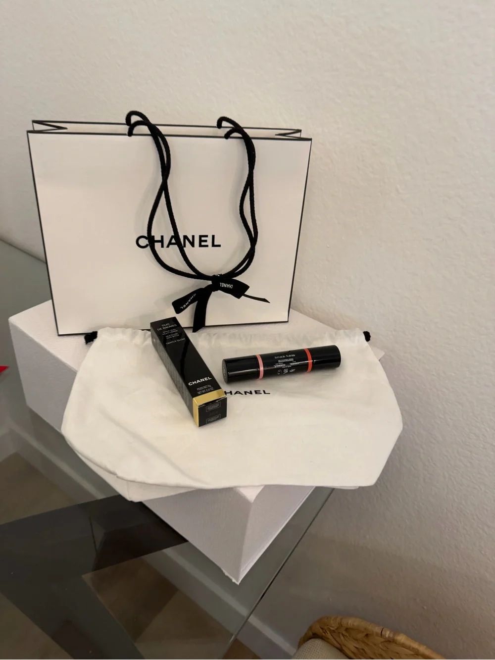 Chanel Duo De Baumes Multi-Use Stick Gentle Glow Limited Edition & CHARM! NEW